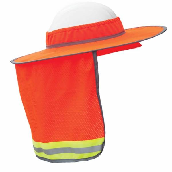 Mesh Sun Shade Elastic Binding for Hard hat #2